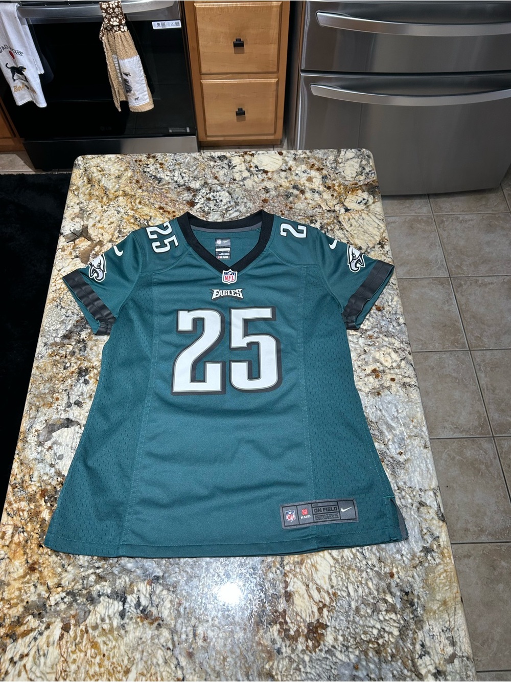NFL Teal and Black Team Jersey - Nike Tagged woman’s